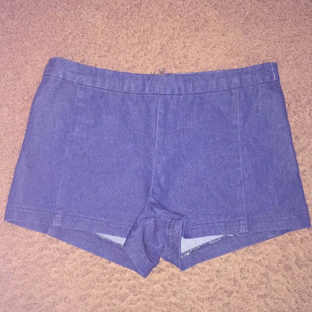 Forever 21 Stretchy High Waist Shorty Shorts